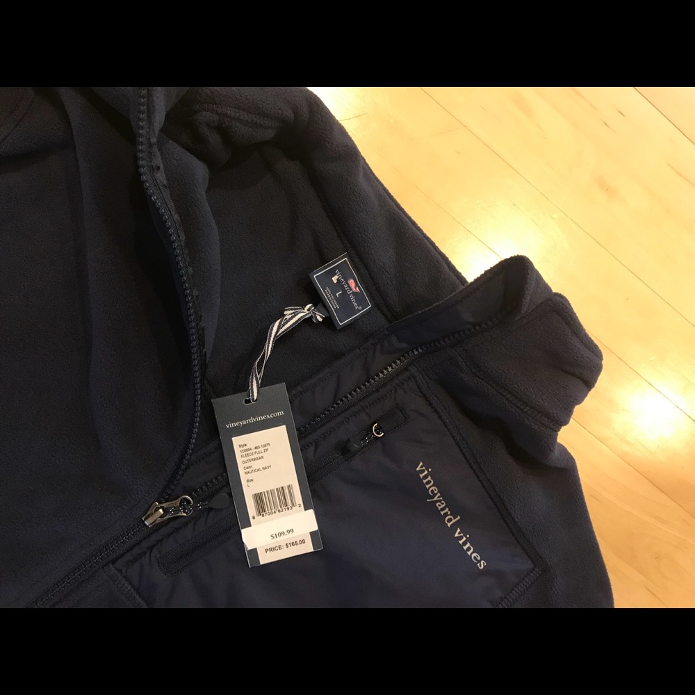 Vineyard Vines Full Zip jacket. Men Large.